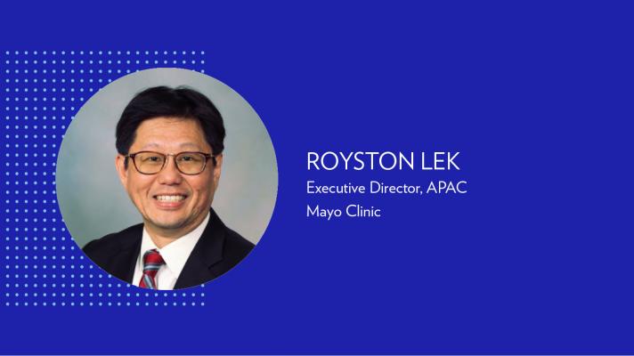 Photo of Royston Lek, Mayo Clinic Asia-Pacific