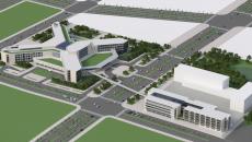 Artist's impression of the 7.2-hectare NTHU Taoyuan Medical and Educational R&D Park