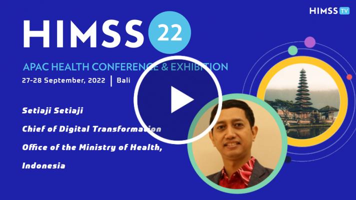 Setiaji Setiaji, chief of the Digital Transformation Office in the Indonesia Ministry of Health